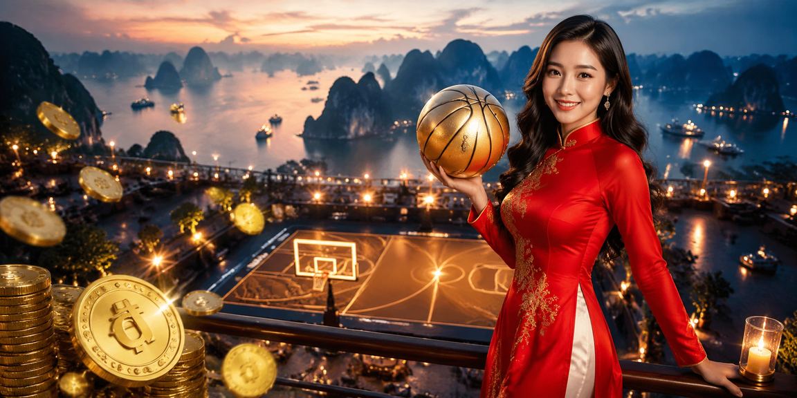 Không khí cá cược cao cấp bên vịnh Hạ Long với trang phục áo dài truyền thống