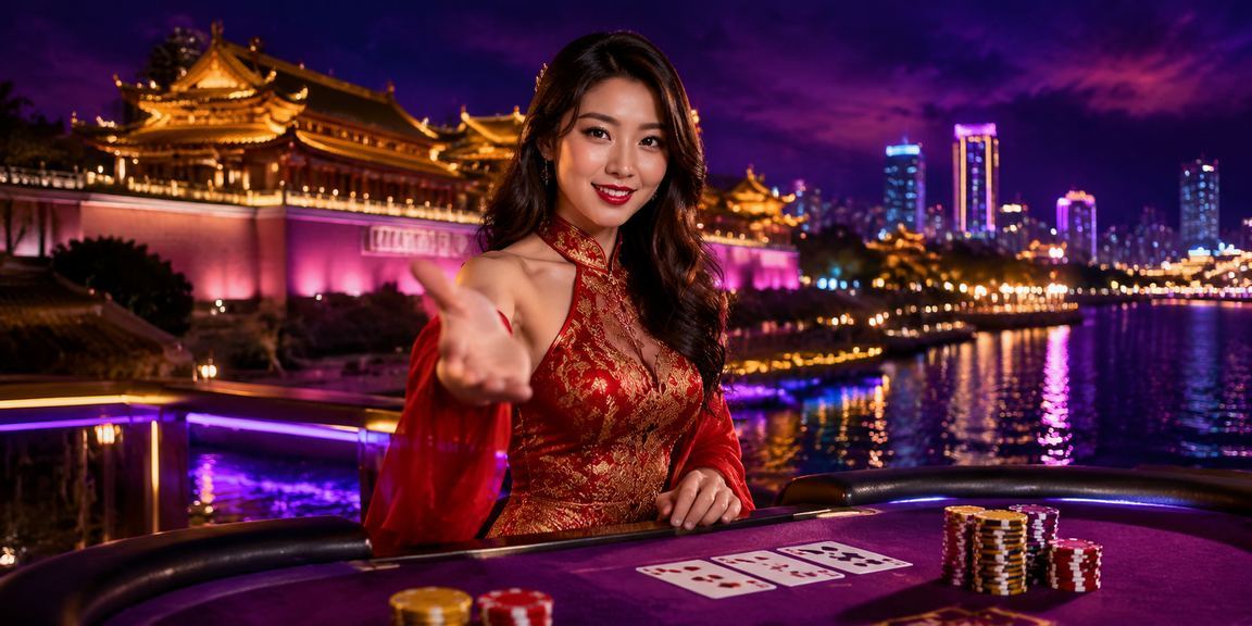 Sảnh baccarat neon Sài Gòn – casino live th7